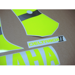 YAMAHA YZF R6 YEAR 1999-2002 NEON YELLOW AUFKLEBER