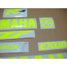 YAMAHA YZF R1 YEAR 1998-2001 NEON YELLOW AUTOCOLLANT