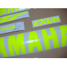 YAMAHA YZF R1 YEAR 1998-2001 NEON YELLOW AUFKLEBER