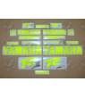YAMAHA YZF R1 YEAR 1998-2001 NEON YELLOW DECALS