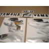 YAMAHA YZF-R1 YEAR 1998 CHROME SILVER DECALS