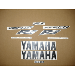 YAMAHA YZF-R1 YEAR 2002 CARBON DECALS