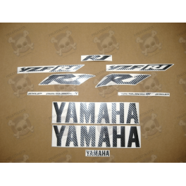 YAMAHA YZF-R1 YEAR 2002 CARBON STICKERS