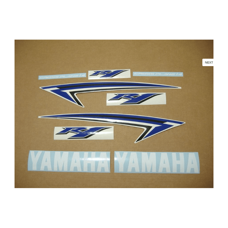 YAMAHA YZF-R1 2009-2012 DECALS