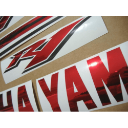 YAMAHA YZF-R1 2009-2012 ADESIVOS