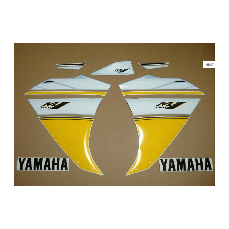 YAMAHA YZF-R1 YEAR 2009-201 M1 REPLICA DECALS