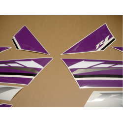 YAMAHA YZF-R1 YEAR 2009-2014 PURPLE DECALS