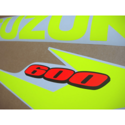 DECALS SUZUKI GSX-R 600 YEAR 2004-2005