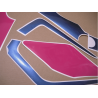 Stickers YAMAHA YZF 750R YEAR 1993 WHITE/PINK/BLUE