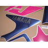 AUTOCOLLANT YAMAHA YZF 750R YEAR 1993 WHITE/PINK/BLUE