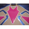 AUTOCOLLANT YAMAHA YZF 750R YEAR 1993 WHITE/PINK/BLUE