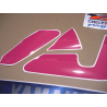 Stickers YAMAHA YZF 750R YEAR 1993 WHITE/PINK/BLUE