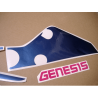 AUTOCOLLANT YAMAHA YZF 750R YEAR 1993 WHITE/PINK/BLUE