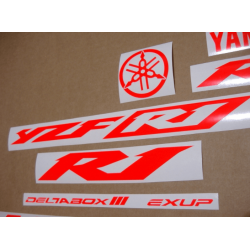 YAMAHA YZF-R1 YEAR 2002-2003 RED FLUOR