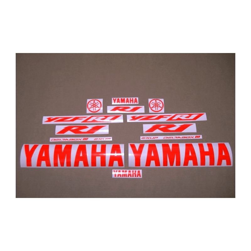 YAMAHA YZF-R1 YEAR 2002-2003 RED FLUOR