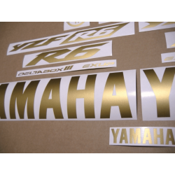 YAMAHA YZF-R6 YEAR 2009-2009 MATTE GOLD