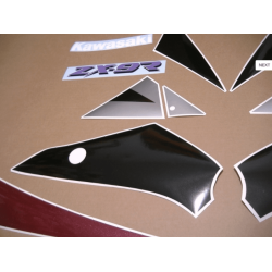 Kawasaki ZX-9R YEAR 1995 RED/SILVER/BLACK ADESIVI