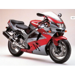 Kawasaki ZX-9R YEAR 1995 RED/SILVER/BLACK AUFKLEBER