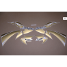 HONDA XRV 750 AFRICA TWIN 2003 - BLACK/GOLD DECALS