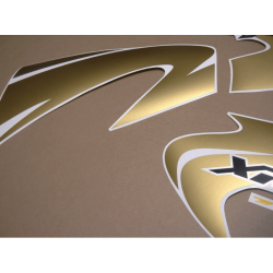 HONDA XRV 750 AFRICA TWIN 2003 - BLACK/GOLD AUTOCOLLANT