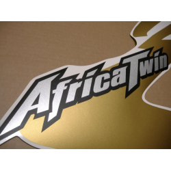 HONDA XRV 750 AFRICA TWIN 2003 - BLACK/GOLD AUTOCOLLANT
