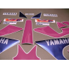 ADHESIVOS YAMAHA YZF 750 SPECIAL EDITION YEAR 1993  WHITE PINK BLUE