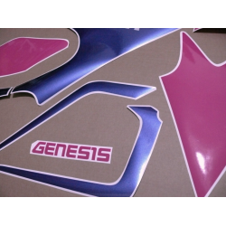 ADESIVI YAMAHA YZF 750 SPECIAL EDITION YEAR 1993  WHITE PINK BLUE