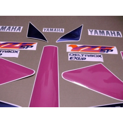 ADESIVI YAMAHA YZF 750 SPECIAL EDITION YEAR 1993  WHITE PINK BLUE