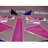 ADESIVI YAMAHA YZF 750 SPECIAL EDITION YEAR 1993  WHITE PINK BLUE