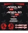 Stickers Aprilia Area 51 challenge
