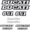 DUCATI 851 YEAR 1989 - 1990 AUTOCOLLANT