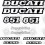DUCATI 851 YEAR 1989 - 1990 STICKERS (Compatible Product)