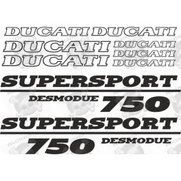 Ducati 750 Supersport Desmodue STICKERS