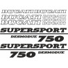 Ducati 750 Supersport Desmodue ADESIVOS