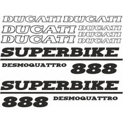 Ducati 888 Superbike desmodue DECALS