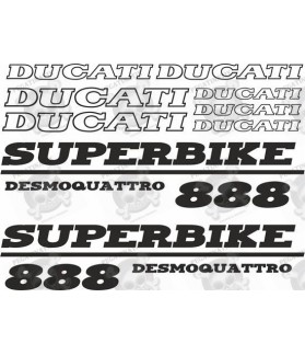 Ducati 888 Superbike desmodue STICKERS (Compatible Product)