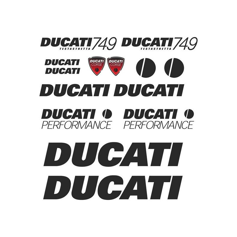 Ducati 749 Testastretta AUFKLEBER