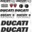 Ducati 749 Testastretta STICKERS (Compatible Product)