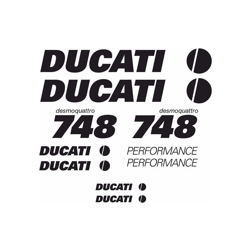 Ducati 748 desmoquattro ADHESIVOS