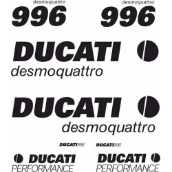 Ducati 996 desmoquattro AUTOCOLLANT