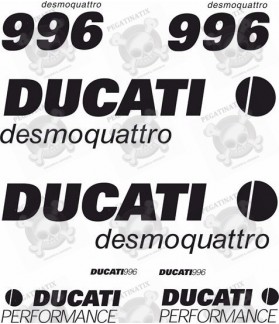 Ducati 996 desmoquattro STICKERS (Compatible Product)