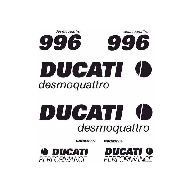 Ducati 996 desmoquattro ADESIVOS