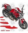 Ducati Monster 821/1200 year 2016 STICKERS