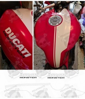 Ducati Monster 821/1200 year 2016 TANK STICKERS