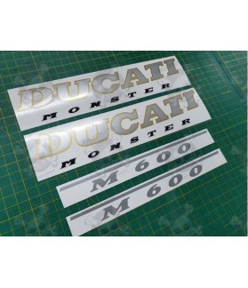 Ducati Monster M600 YEAR 1993 - 1997 AUTOCOLLANT (Produit compatible)