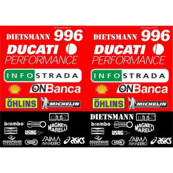 Ducati 996 / 916 / 998 Foggy WSB ADESIVOS