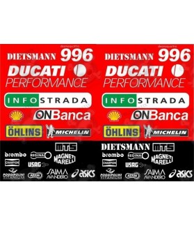 Ducati 996 / 916 / 998 Foggy WSB STICKERS (Compatible Product)