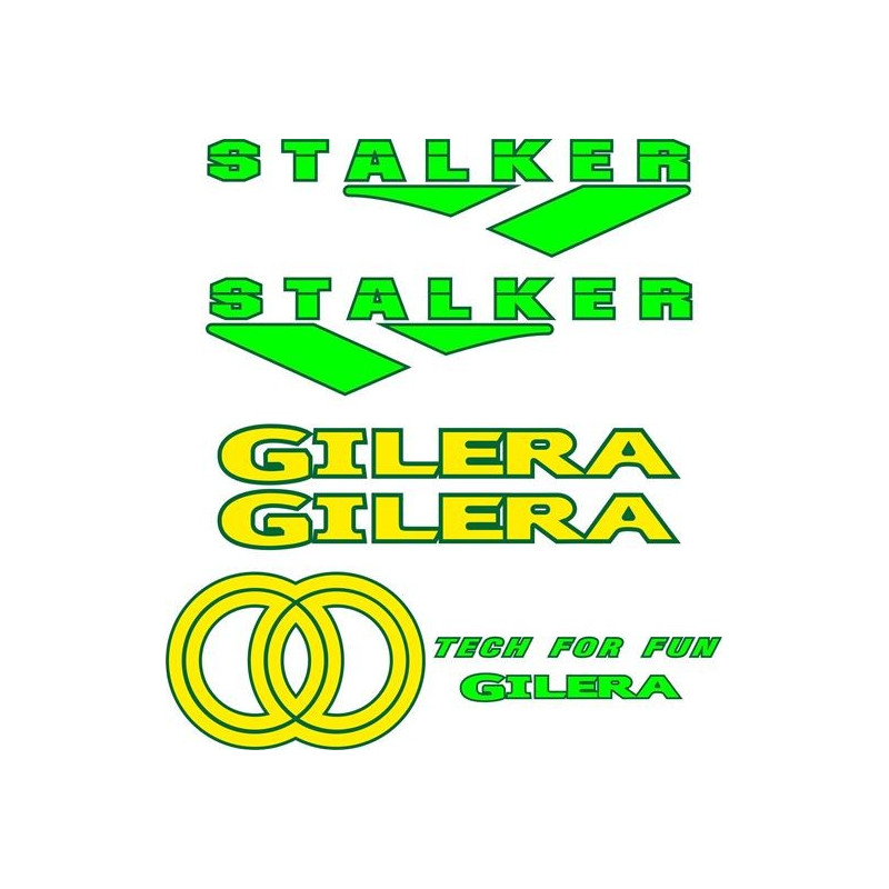 AUTOCOLLANT GILERA Stalker