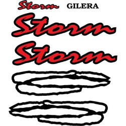AUFKLEBER Gilera Storm