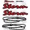 Stickers Gilera Storm (Compatible Product)
